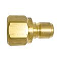 Interstate Pneumatics Cpnv880b 1 2 Inch Straight Through Brass Coupler Plug Female Npt 