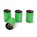 I Love Dick Heart Tire Rim Wheel Aluminum Valve Stem Caps