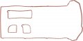 Victor Reinz 15-10723-01 Engine Valve Cover Gasket Set For Select Ford Mazda And Mercury 
