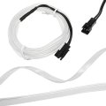 1 Meter 3ft Neon El Wire String Strip Ice Blue Cold Light Glow With Cigarette Lighter For Car Interior Decoration