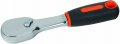 6950 1 4 In Drive Enclosed Head Reversible Ratchet 36 Tooth Gear With 10 Degrees Engagement Chrome Plated Gray Finish 