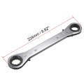 Reversible Ratcheting Wrench 19mm X 21mm Double Box End Cr-v