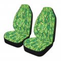Yettasbin St Patrick S Day Shamrock Front Car Seat Cover Non-slip Stain Water Resistant Breathable Protector Universal Fits Suv