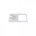 Pvc Square Half Open Strainer W Lift Handle 