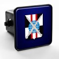 Trailer Hitch Cover Us Army 527th Military Intelligence Battalion Coa 