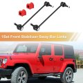 1 Set Front Sway Bar Links Stabilizer Link Kit With Bushing For Jeep Patriot 2007-2017 Dodge Caliber 2007-2012 Suspension No