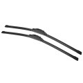 2pcs 24 Silicone Front Windshield Wiper Blade For Honda Fit 2002-2008 Windscreen Oe Replacement Set All-seasons J U Hook 