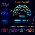 Wljh Canbus Bright Pc74 Twist Lock Socket T5 2721 73 74 Led Lights 3smd 3030 Chip Car Instrument Cluster Gauge Dash Dashboard