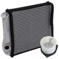 Ocpty Ac Heater Blower Motor Module With Resistor Air Conditioning Fit For 1997-2002 Chevrolet Malibu 1999-2002 Oldsmobile