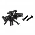 Uxcell 6-32 X 3 4 Unc 10 9 Alloy Steel Hex Socket Button Head Screws 21 Pcs