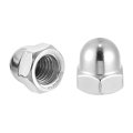 5 16 -18 Acorn Cap Nuts 20pcs 304 Stainless Steel Dome Head Nut Hardware For Bolt Cover Silvery 