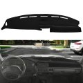 Dashboard Cover Dash Mat Fit For Ford F150 F250 F350 Bronco 1992 1993 1994 1995 1996 1997 Black J20 