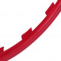 Ocpty Red Car Wheel Hub Rim Trim Tire Ring Guard Rubber Strip Protector Decorative Protection -17 Inch Fit For Toyotad