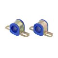 Stabilizer Bar Bushing Set For 1995 2003 Gmc Sonoma Blue Rubber 1 05 Inside Diameter 2 0 In Outside Front Position 2 Piece 