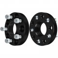 Aintier 2pc 1 Hubcentric Wheel Spacers 5x4 5 66 1mm Cb With 12x1 25 Studs W Lip For 2003-2008 Maxima 350z Q45 M45