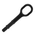 Towing Eye Hook 1t0 805 615 A Black Car Tow Heavy Duty Bumper Trailer Ring Replacement For R32 Rabbit 
