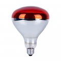 Incandescent Heat Lamp 250 Watts Infrared Bulb For Therapy Bathroom Recessed Lighting Pet Brooder And Agricultural Use R125 E26 
