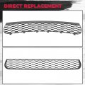 Jmtaat Front Lower Grille Grill Compatible With 2015-2021 Dodge Charger Replacement For Part Number 68394592aa 2 Side Bezels