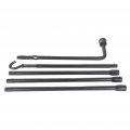 Spare Tire Wrench Tool Set Kit For 2002 To 2015 Dodge Ram 1500 Replace 5093163aa Includes Lug Extension Segments Jack Hook And