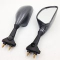 Smt-oem Style Mirrors Compatible With Kawasaki Zx636 2003-2004 Zx6rr 2003-2006 Carbon B00rnir4la