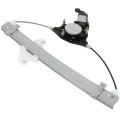 Rear Right Power Window Regulator With Motor For 2006 2011 Hyundai Accent Kia Rio And Rio5 2010 Dodge Attitude 748 451 83402