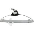 Rear Right Power Window Regulator With Motor For 2006 2011 Hyundai Accent Kia Rio And Rio5 2010 Dodge Attitude 748 451 83402