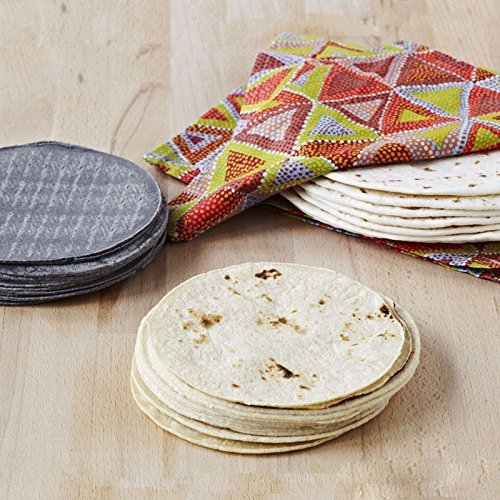 Imusa Usa Cast Iron Tortilla Press 8-inch Black
