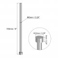 Uxcell 10pcs Straight Ejector Pins 6mm 0 24 Dia Skd61 Round Tip Punch 150mm 6 Long For Mechanical Maintenance