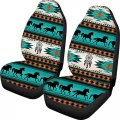 Clohomin Tribal Horse Dream Catcher Aztec Navajo Print Universal Car Seat Covers Fron Seats Only Fit For Most Cars Suv Truck Or 
