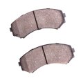 Front Disc Brake Pads For Isuzu Rodeo Sport 2001 2002 2003 Ceramic Friction 5 48 In Pad Length Without Shims Or Wear Sensor