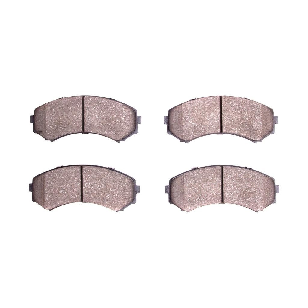 Front Disc Brake Pads For Isuzu Rodeo Sport 2001 2002 2003 Ceramic Friction 5 48 In Pad Length Without Shims Or Wear Sensor