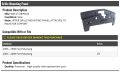 Upper Grille Mounting Panel Compatible With 2005-2009 Ford Mustang