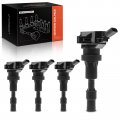 A-premium Engine Ignition Coil Pack Compatible With Hyundai Elantra 2017 2018 2019 2020 1 4l 4-pc Set