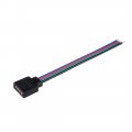 Uxcell 11 Pcs Led Strip Lights Extension Cable Connector 4 Pin Female Rgb Wire For 3528 5050