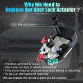 Uxcell Front Right Side Power Door Lock Actuator Motor For Dodge Stratus 1997-2000 Chrysler Cirrus No 4814166ab