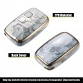 Uxcell Car Key Fob Cover 5 Button Remote Case Gray For Range Rover Evoque Sport Jaguar F-type F-pace Xe Xf