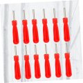 Supvox 24pcs Demolition Tools Screwdriver Pros Removal Single Head Tire Repairs Valve Tool Stem Core Tool Remover Tool For Bike