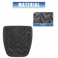 X Autohaux 1 Pair 31321-52010 Gas Accelerator Pedal Covers Brake Foot Pads For Toyota Yaris R 2016 Rav4 2001-2005 Tacoma