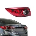 Left Tail Light Assembly For Mazda 3 Sedan 2014 2015 2016 2017 2018 Driver Side Outer Brake Lamp Halogen Red And Clear Lens 