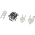 Honda Cr-z 2011 12 13 14 15 2016 Hood Prop Rod Clip Assortment 4 Pieces Made Of Plastic Black And White Replacement For 