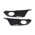 Fog Light Trims Pair For Volkswagen Jetta 2011 2012 2013 2014 Sedan Front Driver And Passenger Side Primed Replacement 
