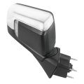 Right Passenger Side Mirror For 2019-2025 Chevy Silverado 1500 Chrome Power Folding Heated Turn Signal Puddle Lights Memory 