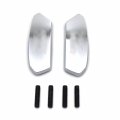 Chrome Gsxr Logo Mirror Block Off Base Plates For 2017 2021 Suzuki Gsx R 1000 Billet Aluminum Delete Mt222-019-cd-gsxr