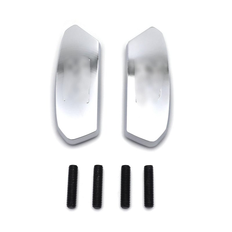 Chrome Gsxr Logo Mirror Block Off Base Plates For 2017 2021 Suzuki Gsx R 1000 Billet Aluminum Delete Mt222-019-cd-gsxr