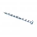 Prime-line Wood Screws Flat Head Phillips Drive 9 X 2-1 2 In Zinc Plated 25 Pack 