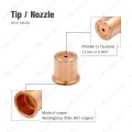 Plasma Electrode Tip Kit For Eastwood Versa-cut 60amp Cutter Trafimet Cb70 Torch Consumables 30pcs