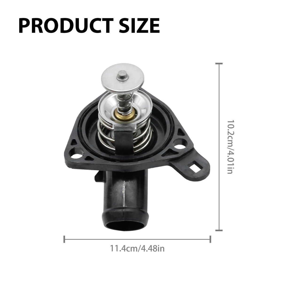 Saihisday 19320-pna-003 Engine Coolant Thermostat Housing Assembly Replacement For Honda Civic 2002-2005 Cr-v 2002-2006 Acura
