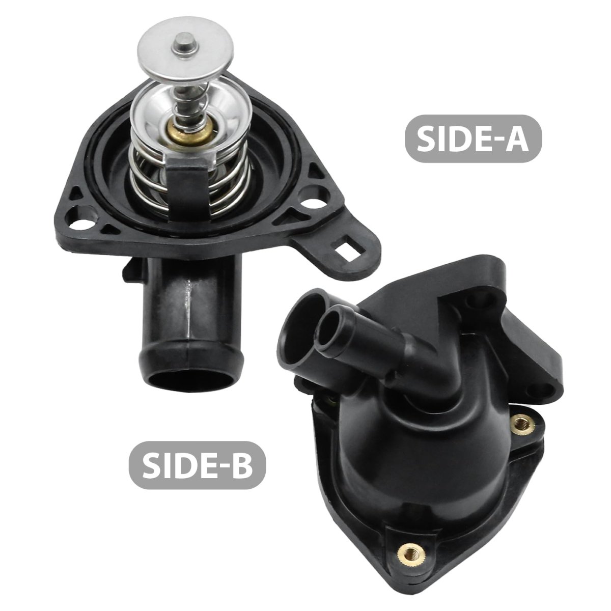 Saihisday 19320-pna-003 Engine Coolant Thermostat Housing Assembly Replacement For Honda Civic 2002-2005 Cr-v 2002-2006 Acura