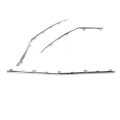 Secosautoparts 3pcs Bumper Molding Trim Front Compatible With Mercedes-benz Gle580 Gle450 Gle350 2020 2021 2022 2023 2024 2025