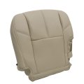 Tan Leather Seat Cover For 2nd Row Driver Bottom Fits Chevy Silverado Tahoe Suburban Avalanche Gmc Sierra Yukon 2007 2008 2009 